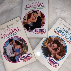 complete set. Harlequin romance husband hunters. Lynne Graham